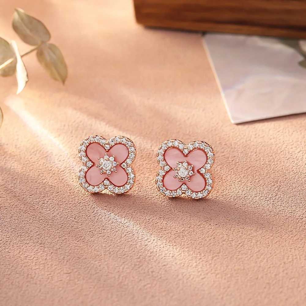 2026 New Gold Flower Hand String Cherry Blossom Imitation Shell Girl Lucky Grass Small and Exquisite H260321 - view 5