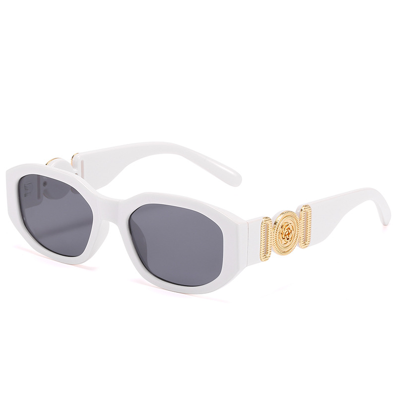Top Luxury Designer Sunglasses For Men Women Fashion Rectangle Frame Classic Sun Glasses v Brand Style Eyewear Occhiali Da Sole