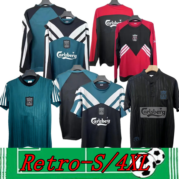 retro football jersey LFC retro jersey DALGLISH MCMANAMAN TORRES RUSH BARNES GERRARD football goalkeeper FOWLER 93 95 96 97 jersey hoodie