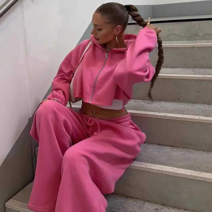 Women Fall 2 Piece Lounge Outfit Long Sleeve Tops High Waisted Jogger Pants Set Spring Travel Clothes Tracksuit X260321