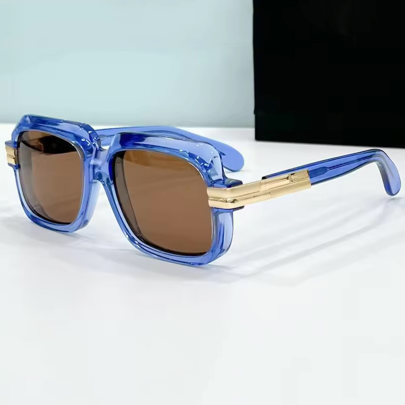 Top Quality Brand Sunglasses Luxury Designer Original MOD0673 Men Black Square Shades Cool Steampunk Oversized Glasses Cycling Beach IVSTA Fashion Acc