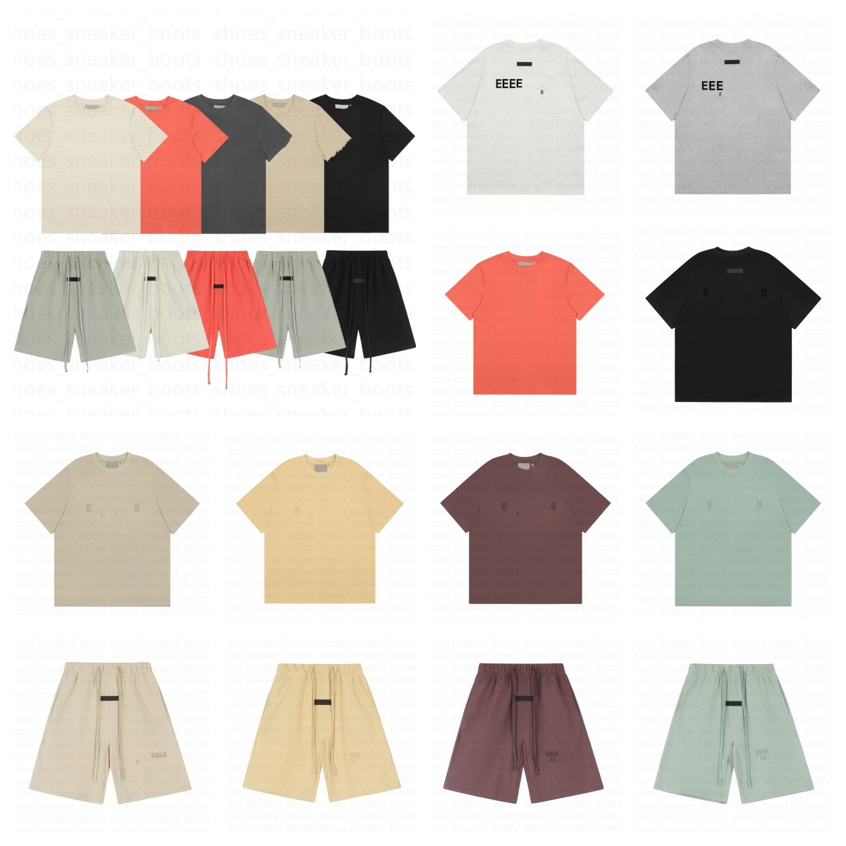 5A designer men t shirts Fashion designer shirts for mens summer casual shirts luxury tshirts cotton loose sports shorts essenti sweatshirt