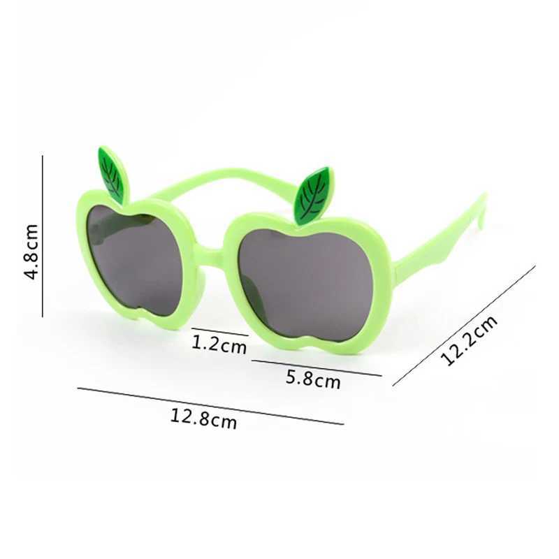 Children Sunglasses Lovely Fruit Shapes Sun Glasses Brand Designer Kids Boys Eyewear Outdoor Goggles Decoration for Gifts Oculos D260321