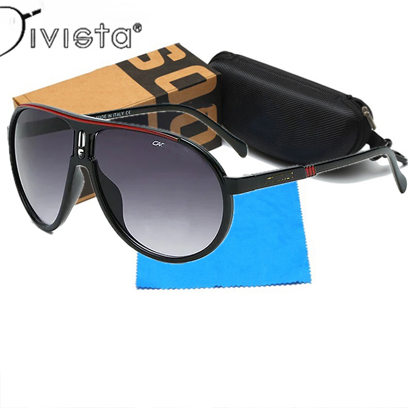 Retro Sunglasses Outdoor Sports Ultralight Glasses UV400 Luxury Designer Sun Glasses Pilot Men Drive Versatile Women Oversized Travel, IVSTA Fashion A