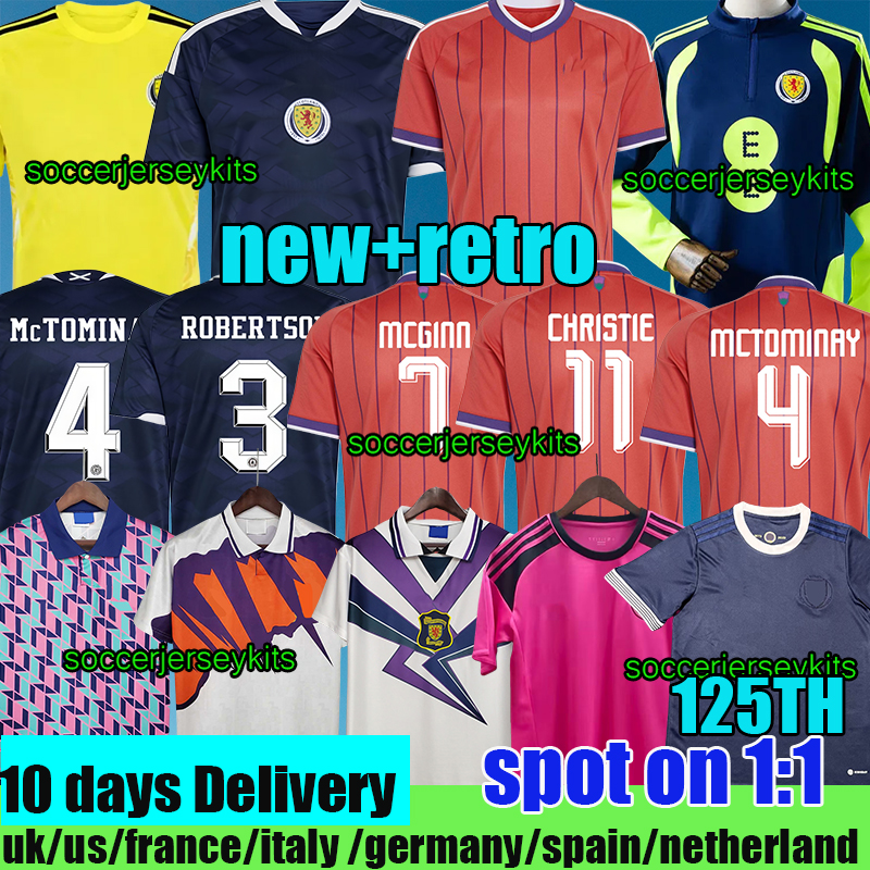 scotland football shirt 2026 world cup ROBERTSON McGINN McTominay McGREGOR SHANKLAND MCGREGOR Home maillot goalkeeper 2026 men kits sets unifrom Training
