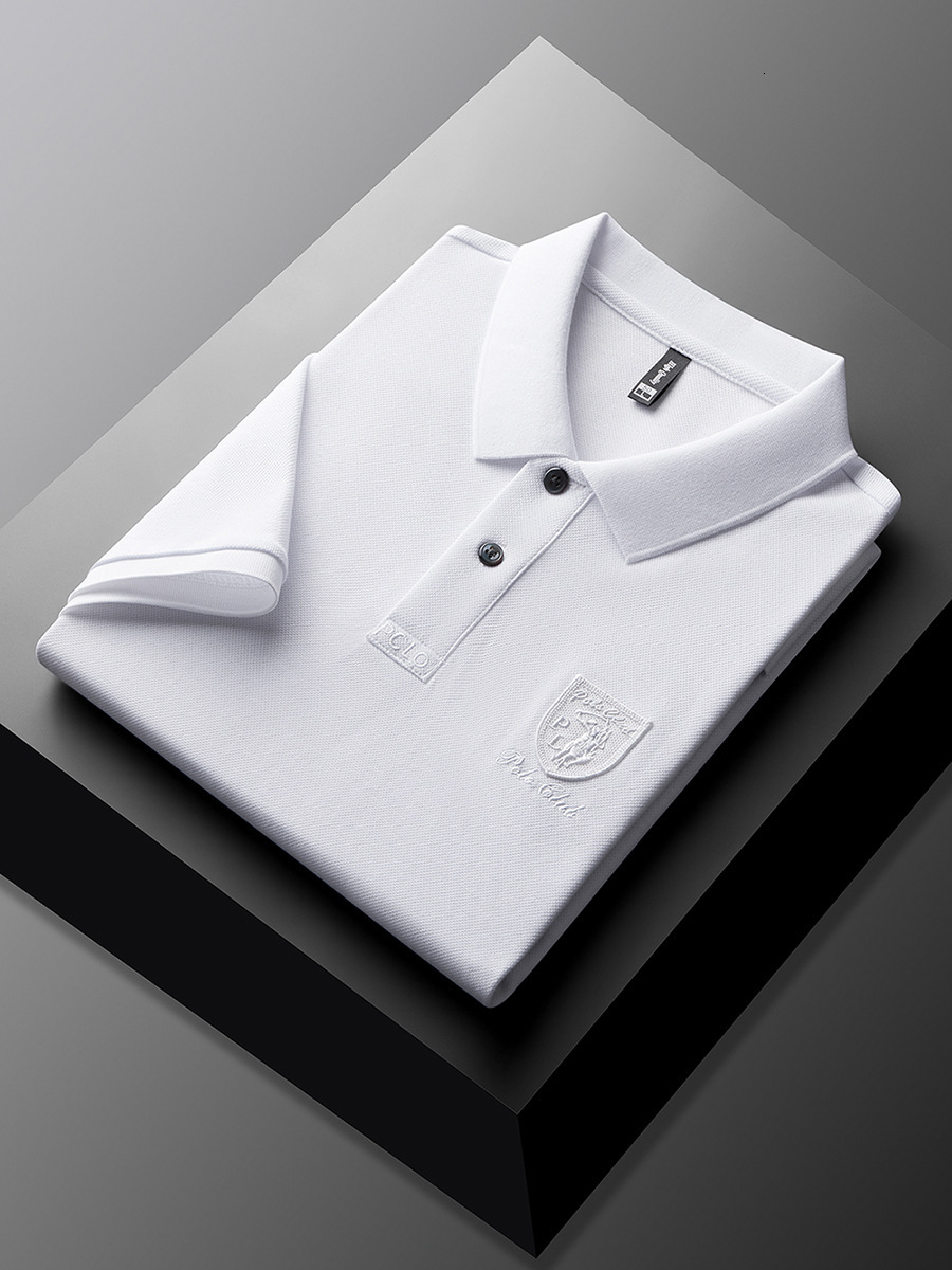 Summer Designer T-shirt New Short-sleeve T-shirt Polo For Men Designer Hoodie Pullover Top Stylish Collar Light Business Men's Wear Short-sleeve 