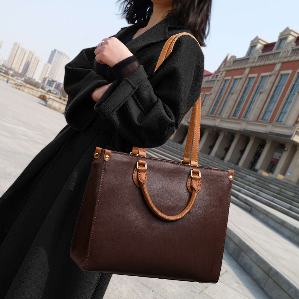 Luxury Shoulder Bags Totes Hobo New Large Capacity Genuine Leather Women Bags Elegant Commute Business Fashion Daily Work SENYY