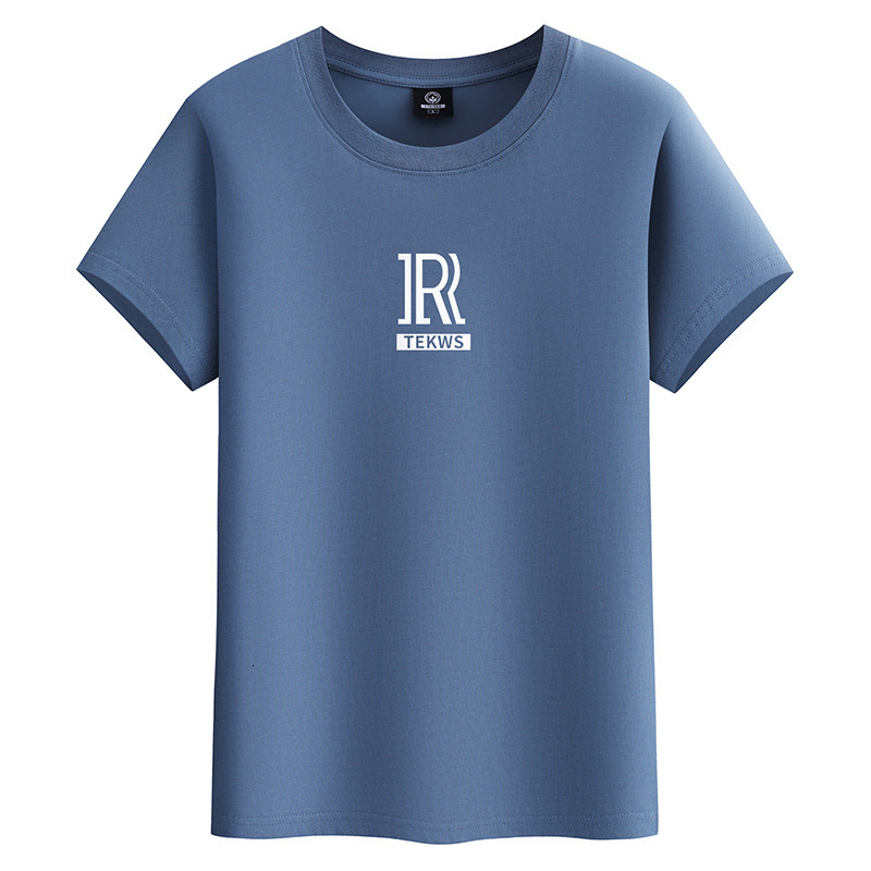 New Short-sleeve T-shirt For Men Designer T-shirt Polo Large Size Designer Hoodie Loose Fit Men's Base Shirt Cotton Short-sleeve Youth Trendy T-s