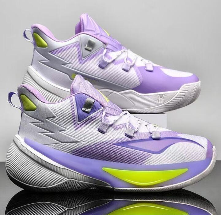 Designer shoes air raid 9 basketball shoes are breathable shock-absorbing Friction makes sound wear-resistant practical basketball youth shoes Z 3.1-4