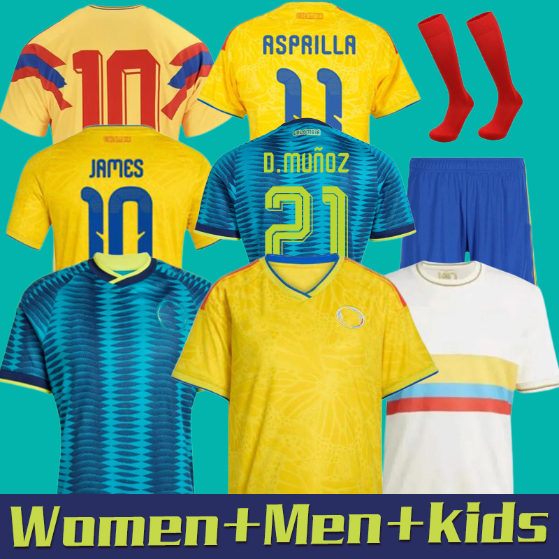 25 26 colombia soccer jersey Centenary 2026 world cup100-years anniversary LUIS DIAZ james L.DIAZ J.LERMA Copa America men kids kit Football uniform fans 66