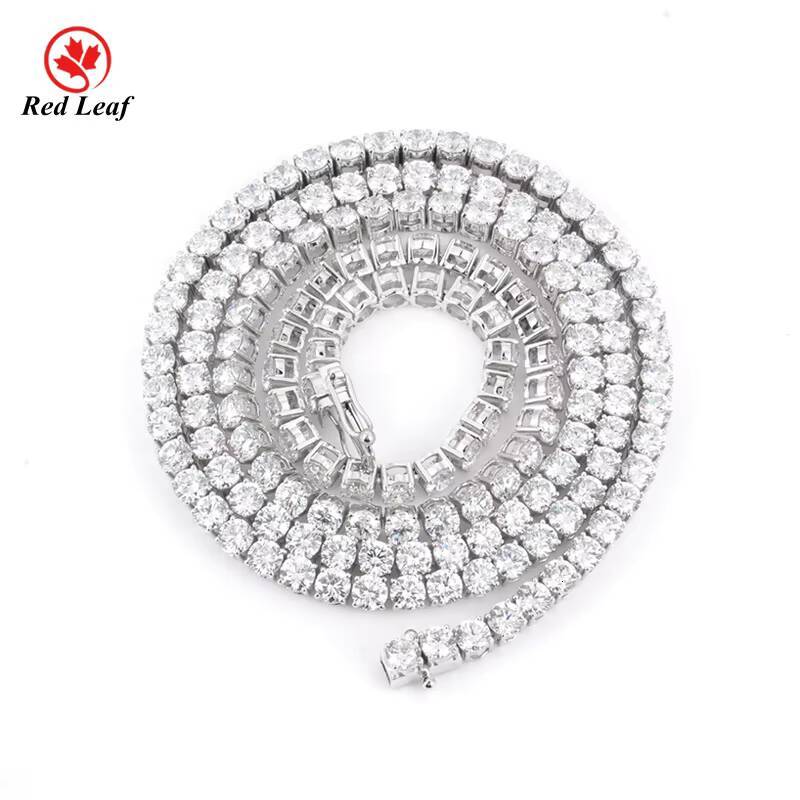 Redleaf Lab Grown Diamond IGI Certified 10k 18k Platinum Gold Square Cut Unisex Necklace for Wedding