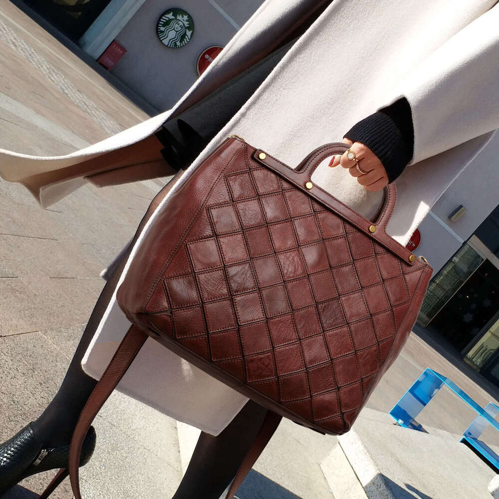 Luxury Shoulder Bags Totes Hobo Large Capacity High End Niche Unique Design Daily Commute Genuine Leather Women Bag Wholesale Trendy SENYY