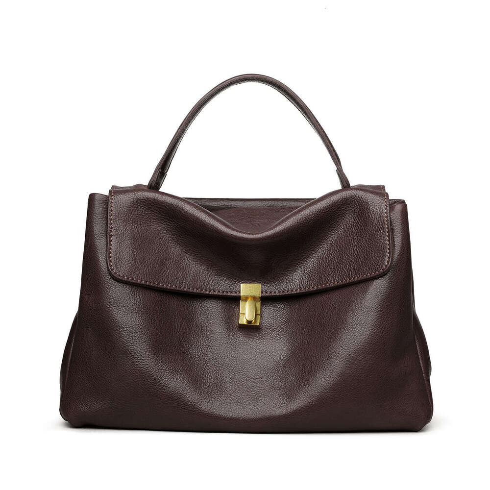 Luxury Shoulder Bags Totes Hobo Women Handbags Simple Versatile Genuine Leather Stylish Unique Design SENYY