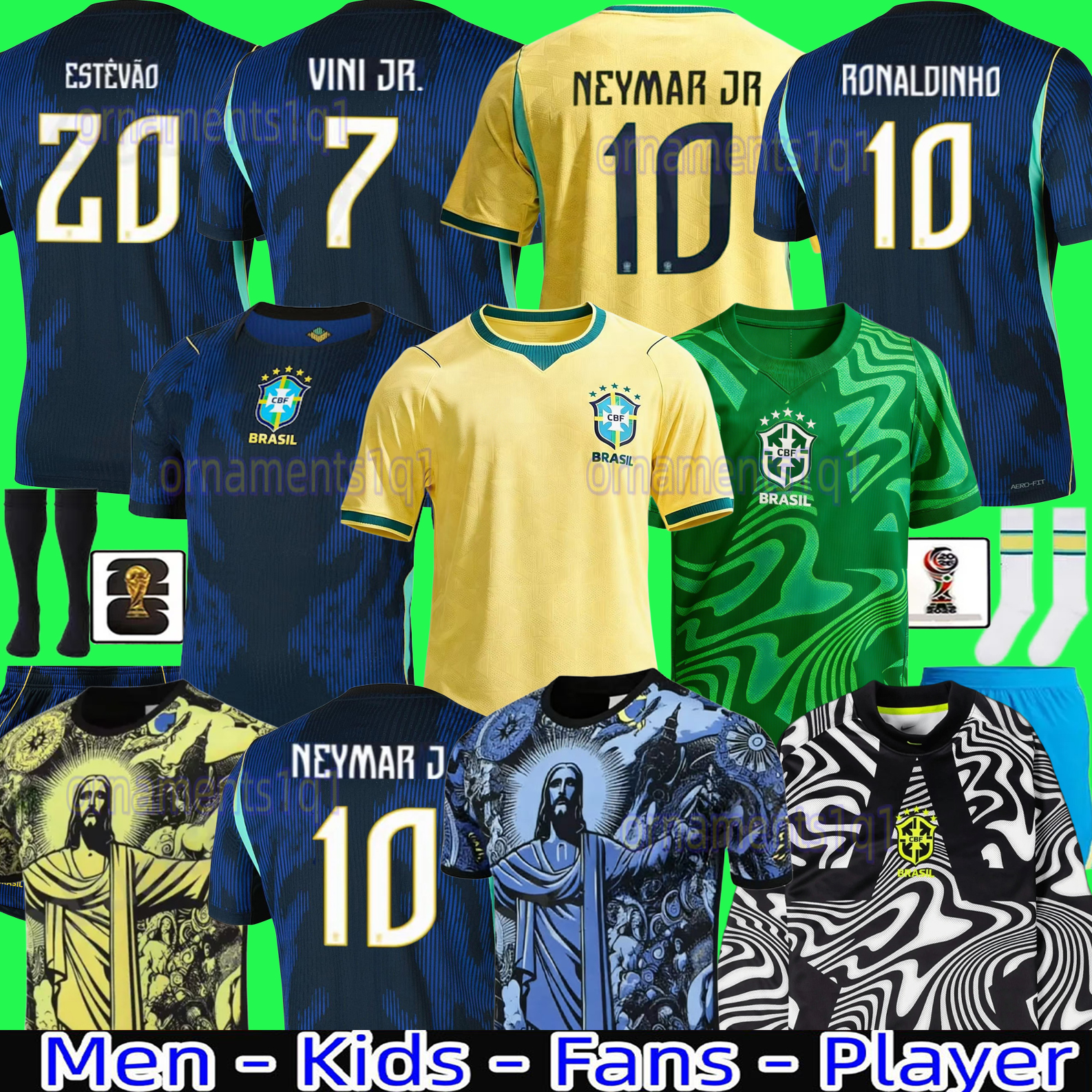 2024 bRAZILS 2025 2026 soccer jerseys Camiseta de futbol PAQUETA RAPHINHA football shirt maillots MARQUINHOS VINI JR brasil RICHARLISON MEN KIDS WOMAN NEYMAR