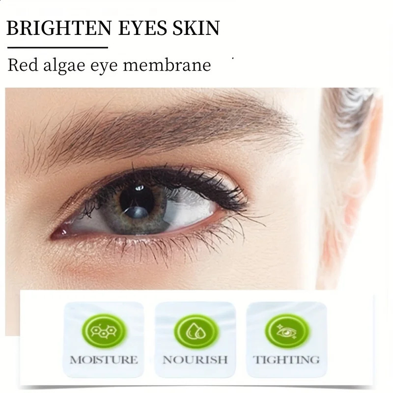 60 Pieces of Red Algae Eye Masks MultiPurposeE yeP atchesC ontainingR edA lgaeE xtractsS odiumH yaluronatea 260318