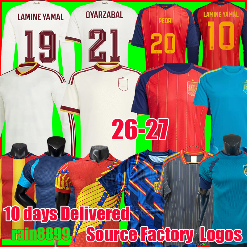 spain jersey 2026 spain world cup PEDRI Soccer Jersey espa a futbol mundial Shirt OYARZABAL Men Kids Kit LAMINE YAMAL camiseta espa a 26 27 espanol footall jerseys