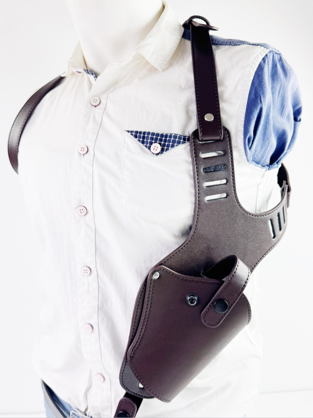 Tactical Shoulder Holster Underarm Concealed Gun Holsters with Magazine Pouch Handgun Carry Pouch Hunting Outdoor Shooting