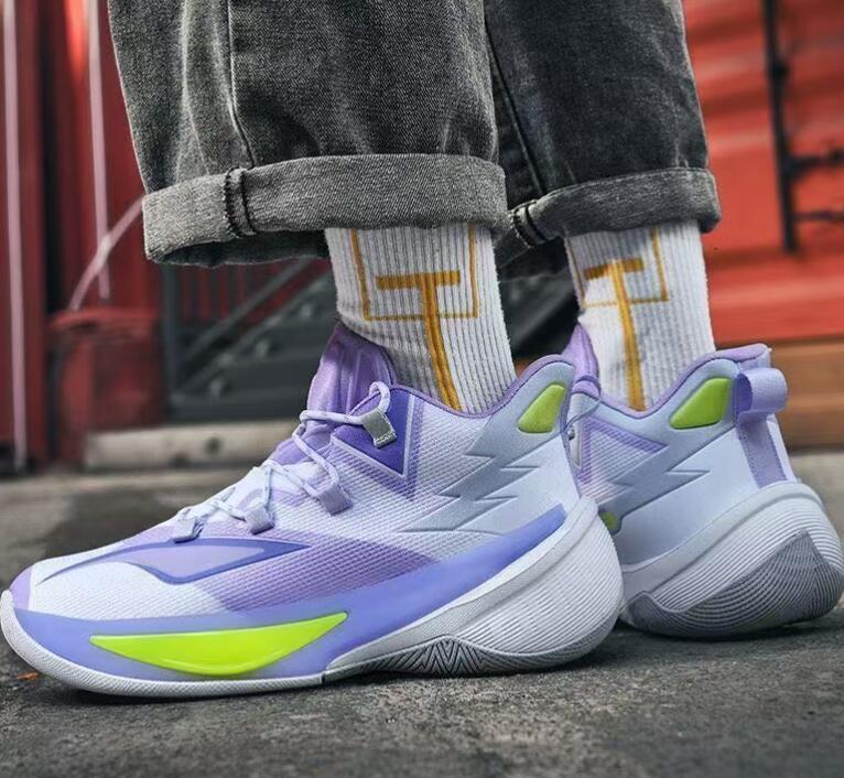 Designer shoes air raid 9 basketball shoes are breathable shock-absorbing Friction makes sound wear-resistant practical basketball youth shoes Z 3.1-4