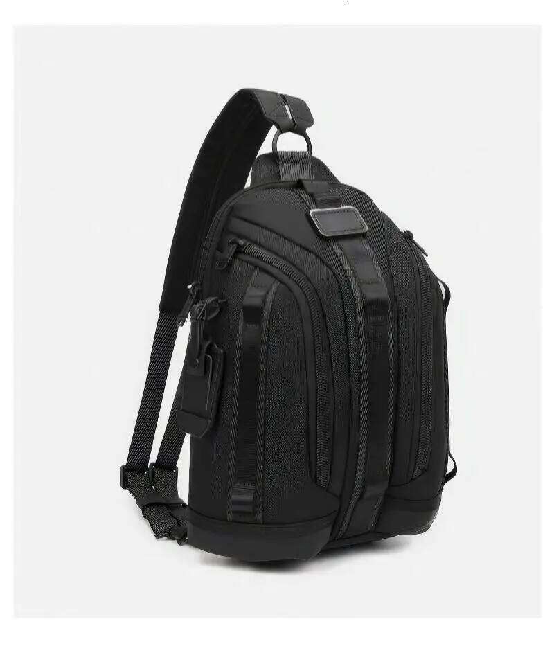 Men's - Nylon Casual Lightweight Backpack with Convertible Strap Design, Business Shoulder Bag 232743