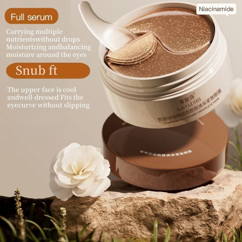 A Box of 60 Caffeine Nicotinamide Radiant Firming Eye Masks Rich in Ingredients Beneficial for the Body Can 260318