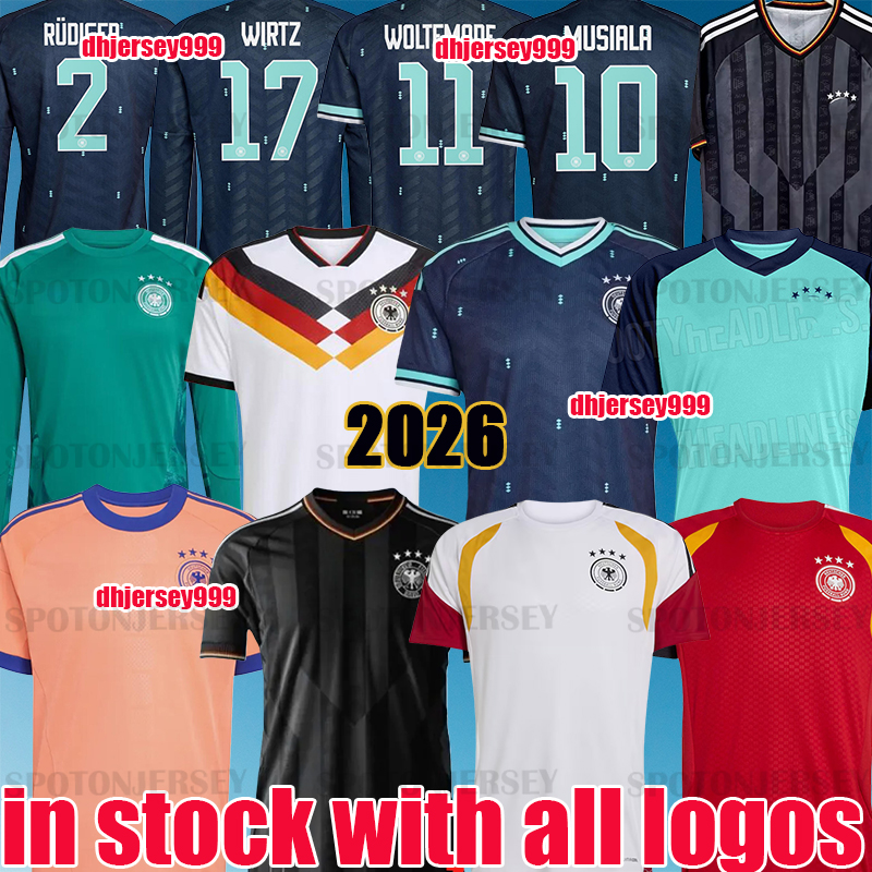 germany jersey 2026 world cup Germany Kit alemania dfb trikot KIMMICH MUSIALA deutschland trikot 2026 football shirt HAVERTZ Deutschland maillot allemagne 26 27