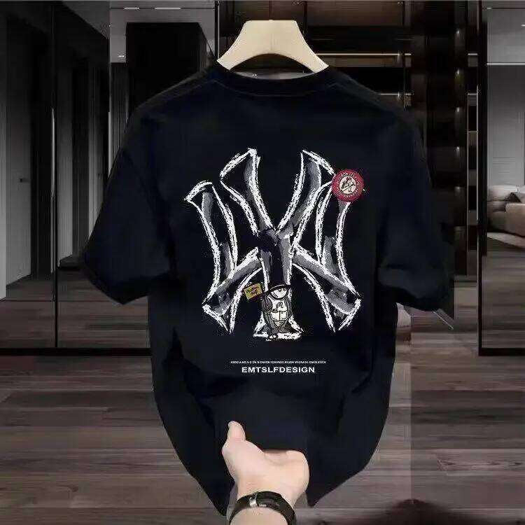 FeiFan Uniform 2026 New hot item unisex shirt letter M graphics Luxury Clothing Brand spring summer Men's Women's O-neck Tshirt T-shirt Swea