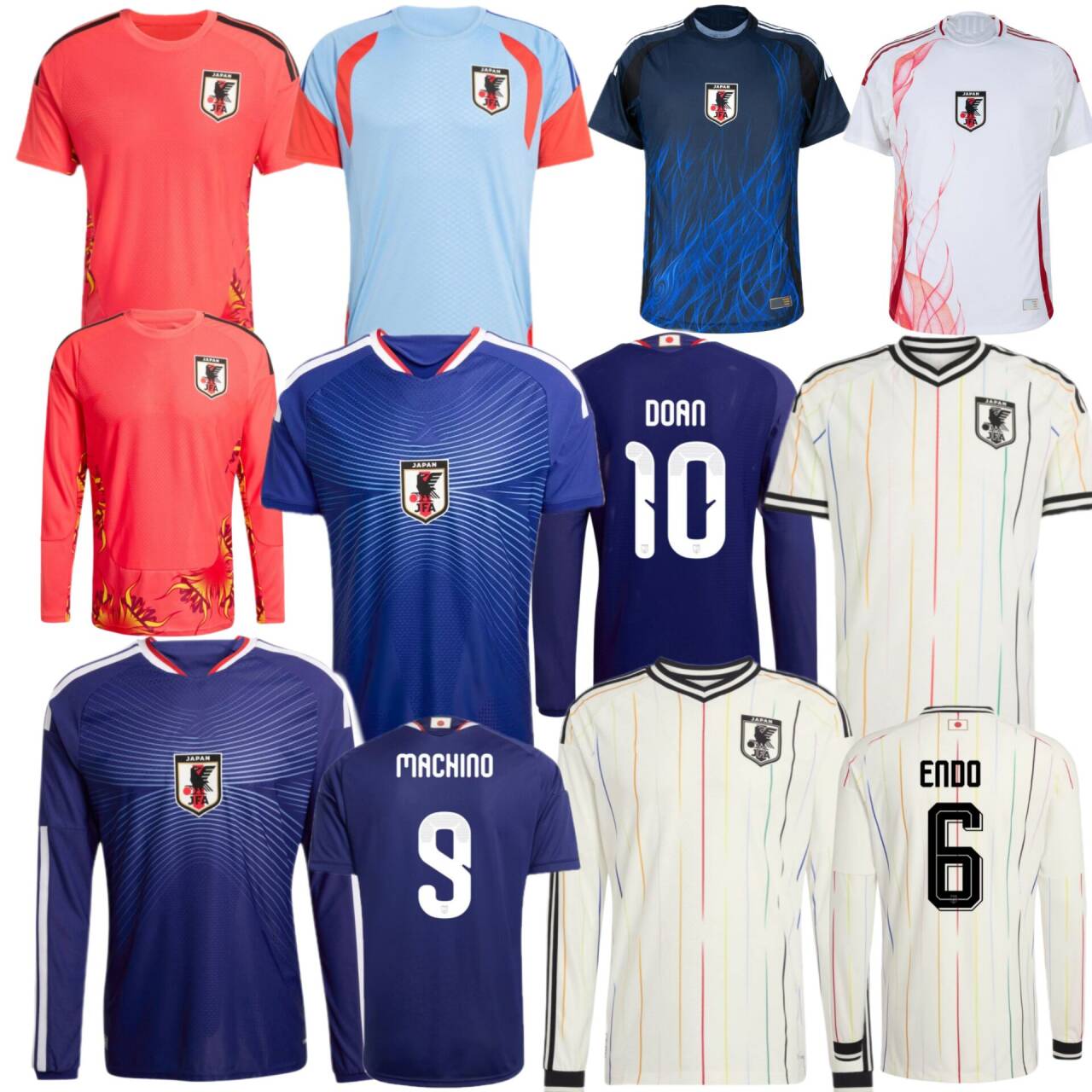 Japan National Team football jersey 2024 2025 2026 AYASE KUBO ENDO TANAKA KAMADA KAWAMURA Player Version Men Uniforms 24 25 26 soccer shirts Kids Kits