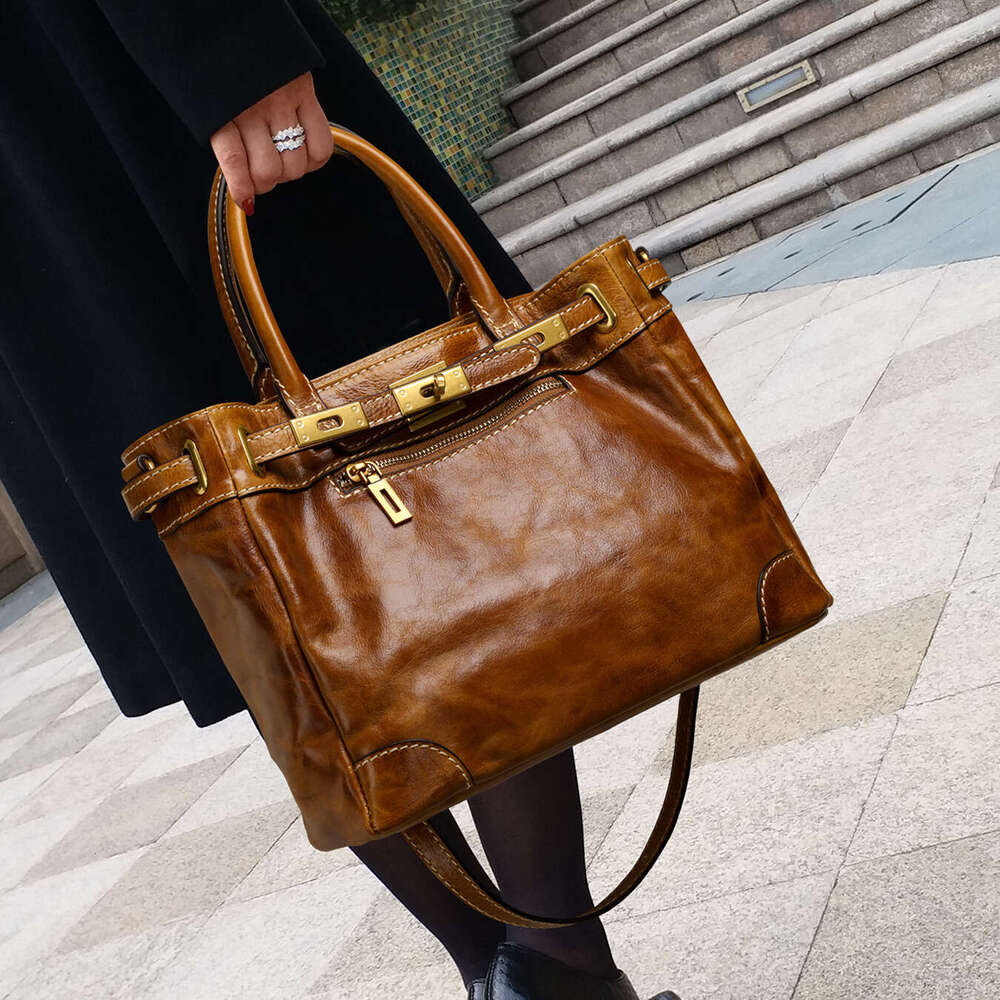 Luxury Shoulder Bags Totes Hobo High End Elegant Light Luxury Niche Genuine Leather Women Bags Wholesale Fashion Trendy Hot Sale SENYY