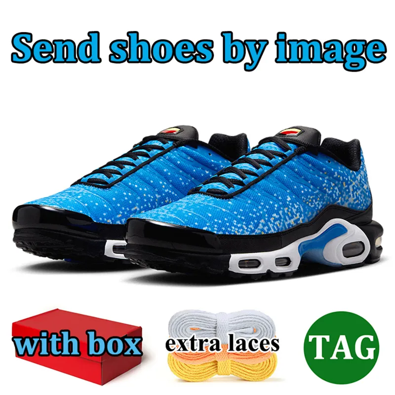 With Box tn plus running shoes Mens Sneakers Triple White Black Sky Unity Gradient Tennis Breathable House Yellow Blue Trainers Outdoor Sports