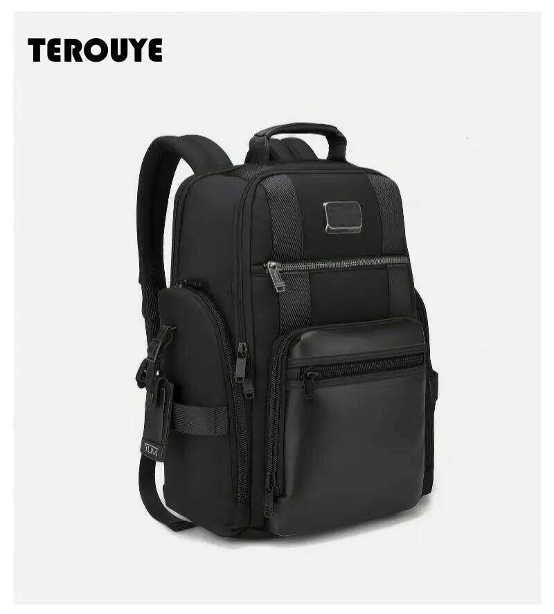 Waterproof Ballistic Nylon Men Business Travel Computer Bag Casual Commuter Daypack Durable Work Backpack TEROUYE