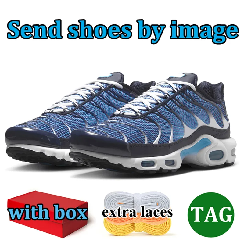 With Box tn plus running shoes Mens Sneakers Triple White Black Sky Unity Gradient Tennis Breathable House Yellow Blue Trainers Outdoor Sports
