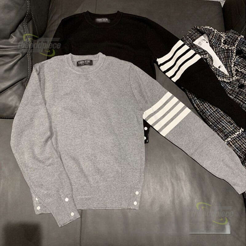 Men's thom browme designer sweater 2026 New Mens Luxury Brand Designers Sweater for Autumn Winter Long Sleeve Casual Clothes Sweaters 3d0