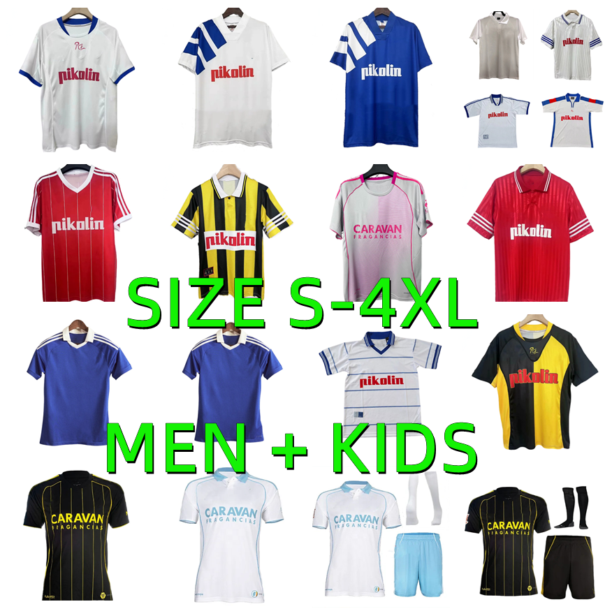 25 26 Real Zaragoza SOBERON LISO Soccer Jerseys 2025 2026 1992 1993 95 96 97 98 2001 2002 AKETXE ZAPATER BERMEJO SIMEONE IVAN Football Shirts Adult Uniforms Men kids kit