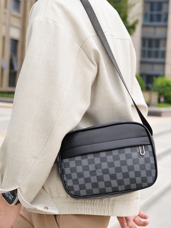 Trendy 2026 Men's Messenger Bag, Trendy Crossbody Shoulder Purse, Outdoor Sport Casual Sling Backpack