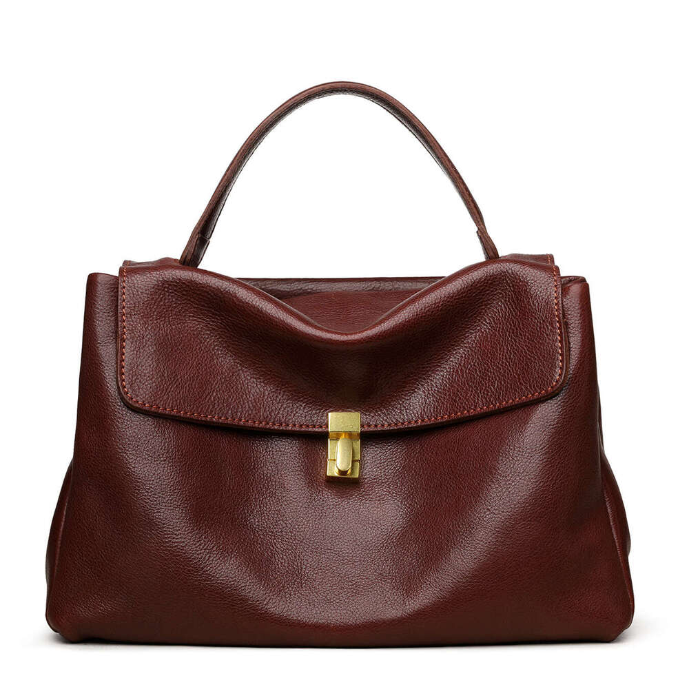 Luxury Shoulder Bags Totes Hobo Women Handbags Simple Versatile Genuine Leather Stylish Unique Design SENYY