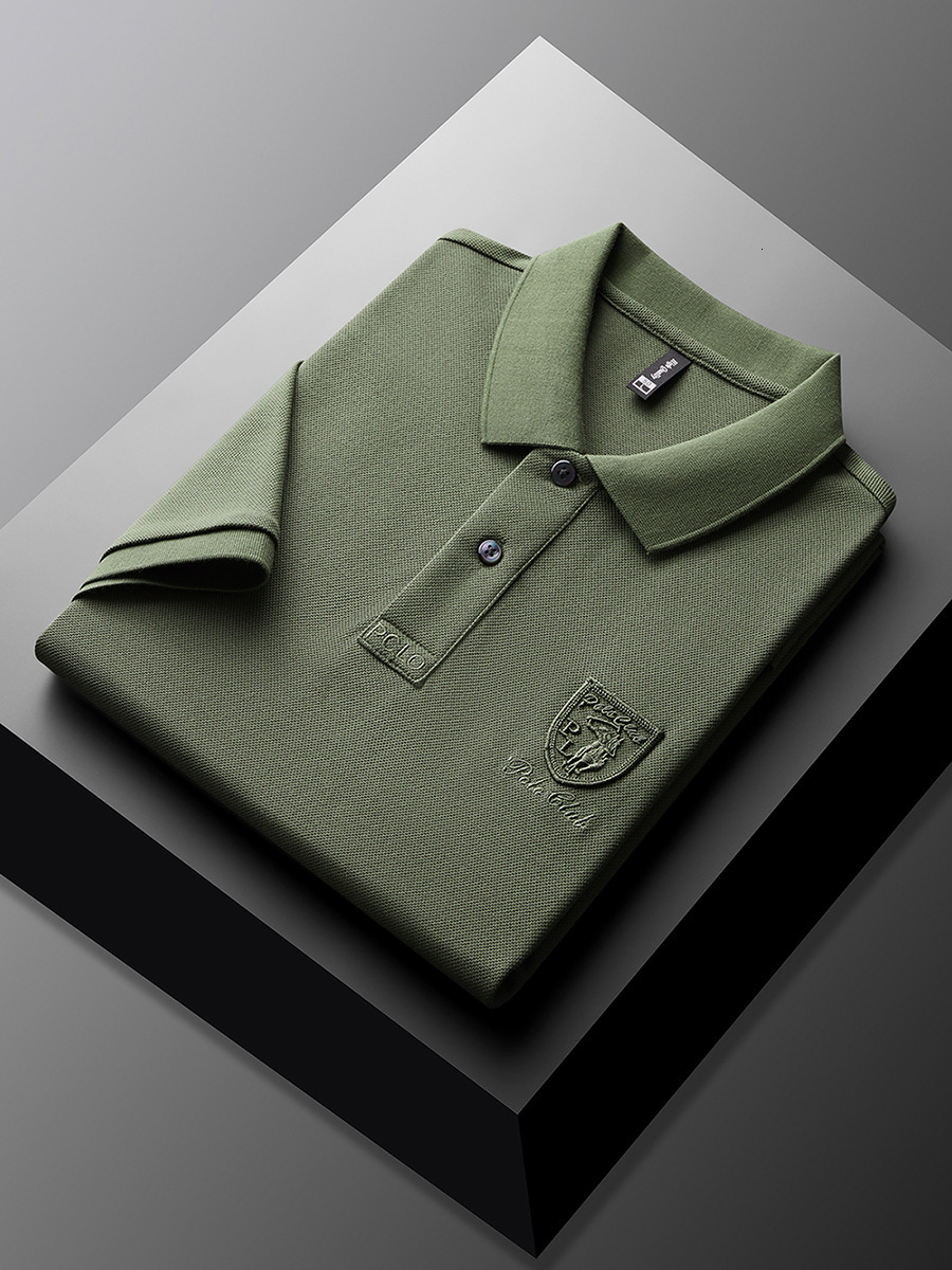 Summer Designer T-shirt New Short-sleeve T-shirt Polo For Men Designer Hoodie Pullover Top Stylish Collar Light Business Men's Wear Short-sleeve 