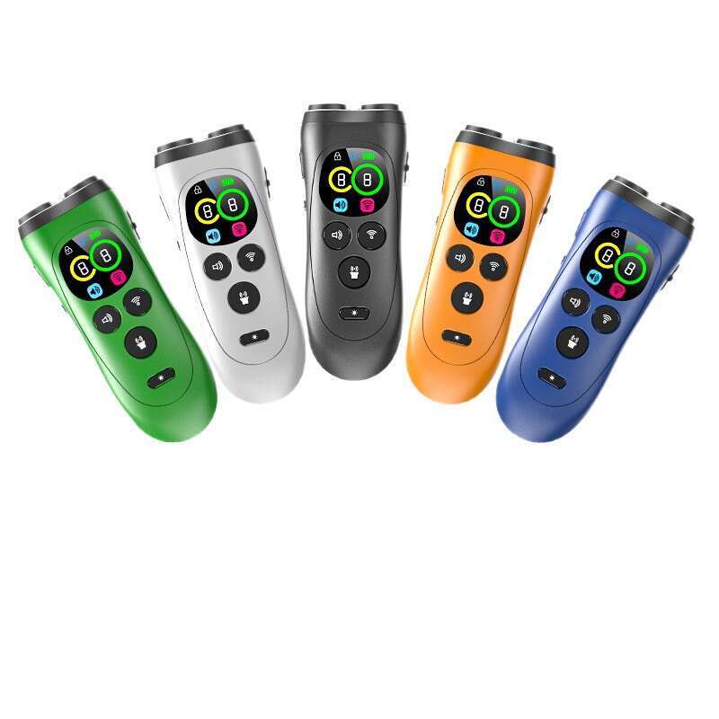 Famous brand New Cross Border Three Head Ultrasonic Anti Barking Portable Training Device with Light Repeller Dog Repelling Artifact pupakaIK