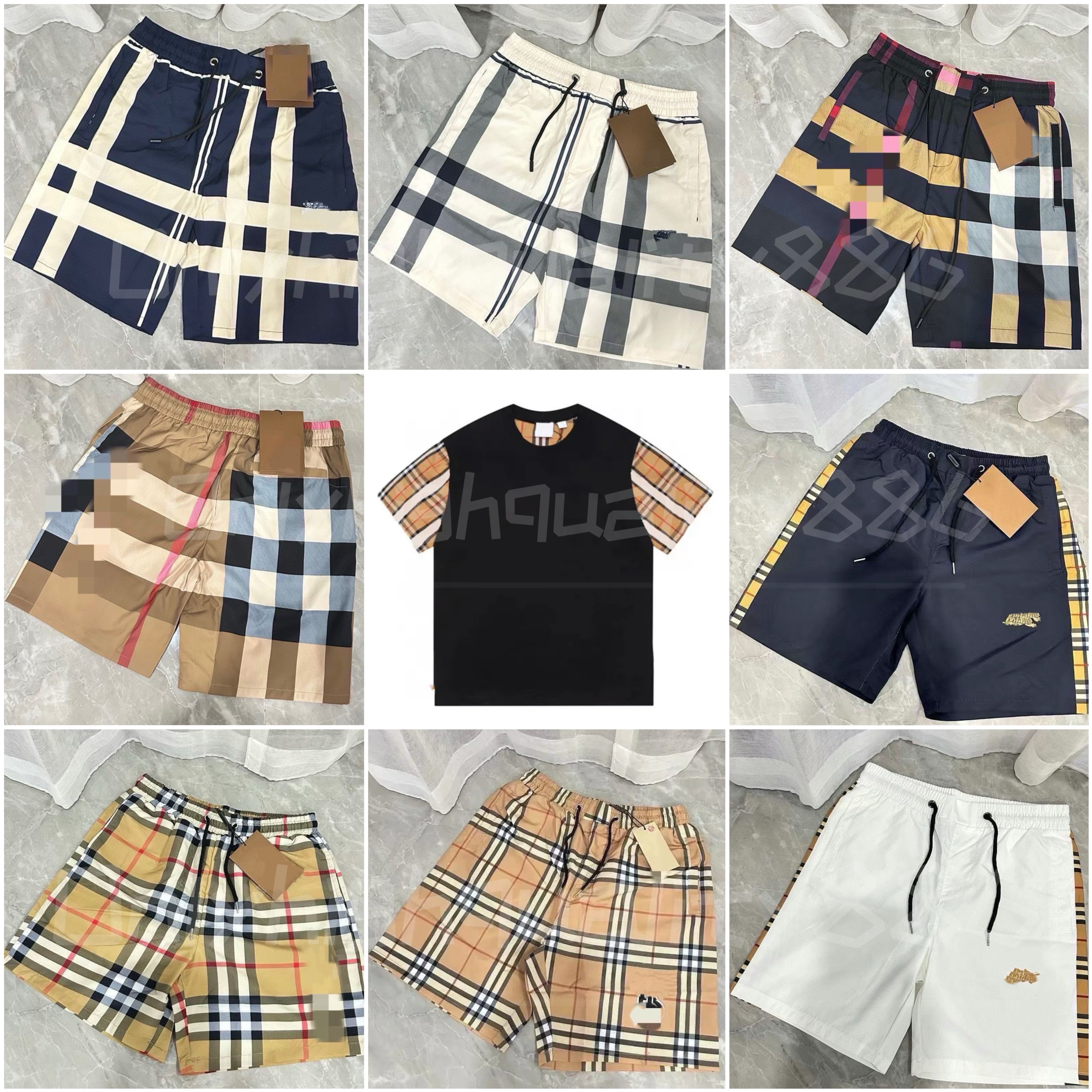 Summer shorts men designer t shirt short sets shorts for men basketball shorts Quick-drying Five-piece Length Drawstring Pants High quality beach shorts men shirts