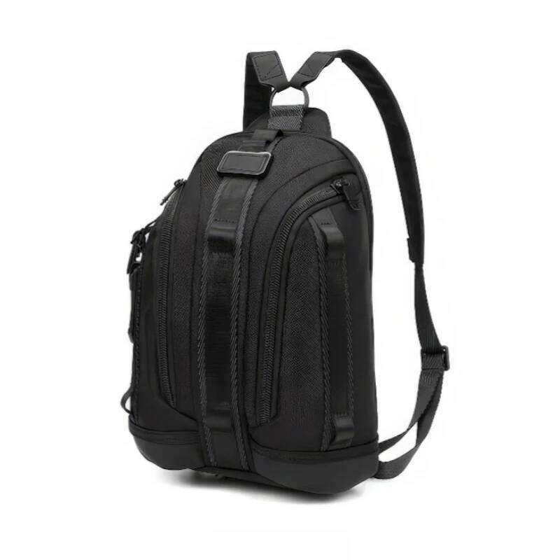 Men's - Nylon Casual Lightweight Backpack with Convertible Strap Design, Business Shoulder Bag 232743