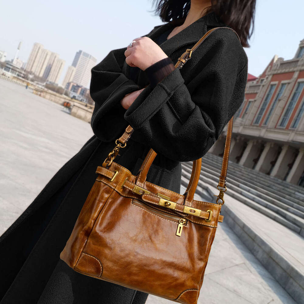 Luxury Shoulder Bags Totes Hobo High End Elegant Light Luxury Niche Genuine Leather Women Bags Wholesale Fashion Trendy Hot Sale SENYY
