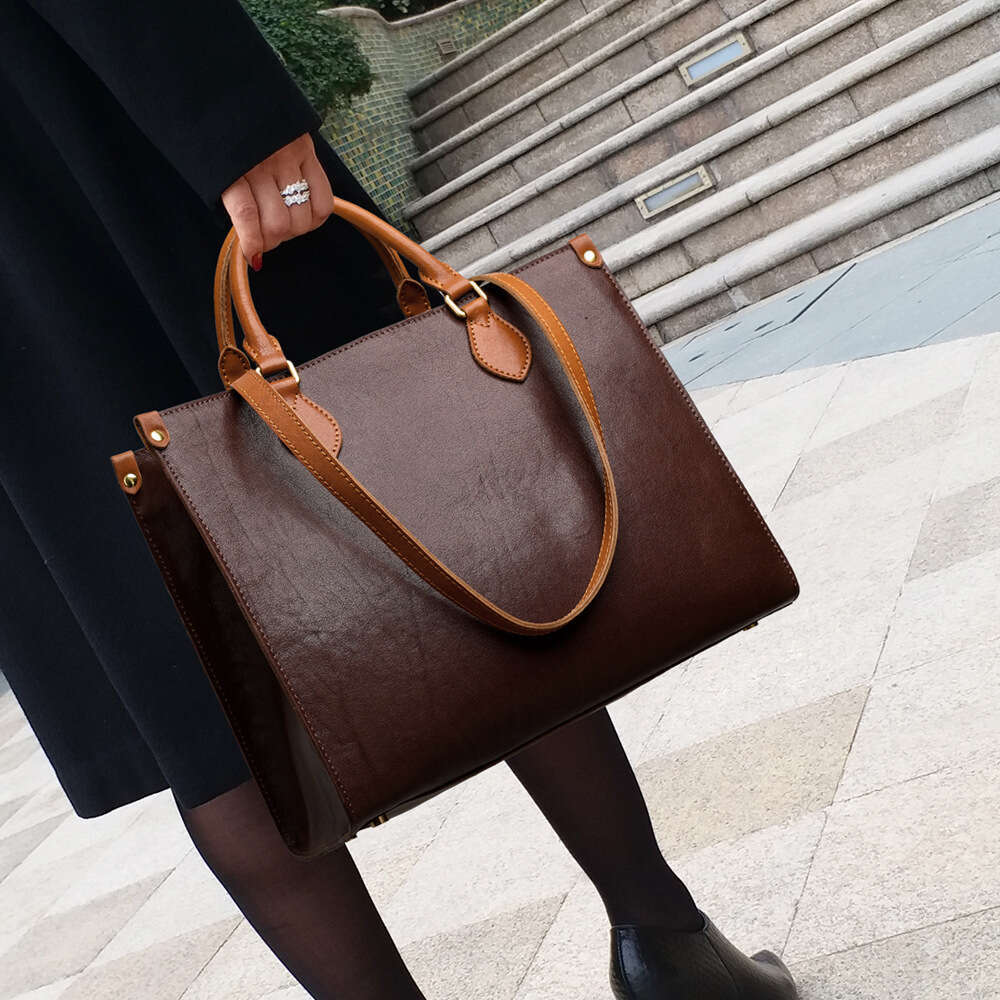 Luxury Shoulder Bags Totes Hobo New Large Capacity Genuine Leather Women Bags Elegant Commute Business Fashion Daily Work SENYY