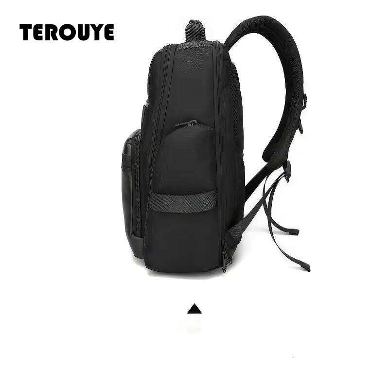 Waterproof Ballistic Nylon Men Business Travel Computer Bag Casual Commuter Daypack Durable Work Backpack TEROUYE