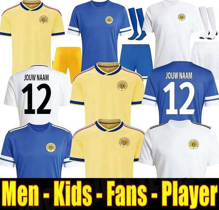 New 2026 Curacao world cup Soccer Jerseys 26 27 Tahith Chong Sontje Hansen Juninho Bacuna Armando Obispo Home Blue away White Fans Men
