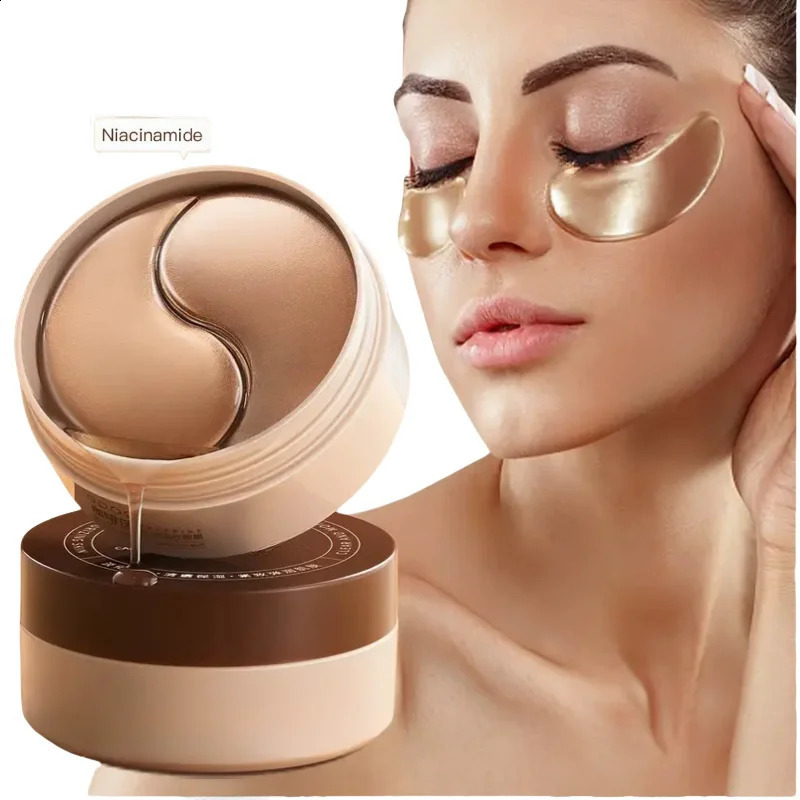 A Box of 60 Caffeine Nicotinamide Radiant Firming Eye Masks Rich in Ingredients Beneficial for the Body Can 260318