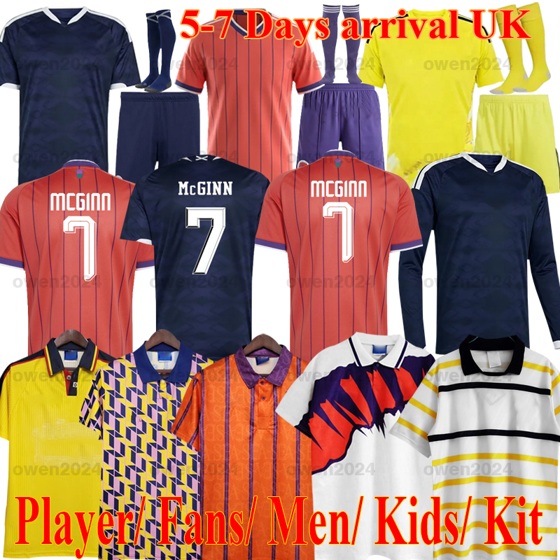 scotland football shirt 2026 Soccer Jerseys ROBERTSON McTominay McGREGOR MCGREGOR SHANKLAND Home maillot goalkeeper men kids kits sets Training