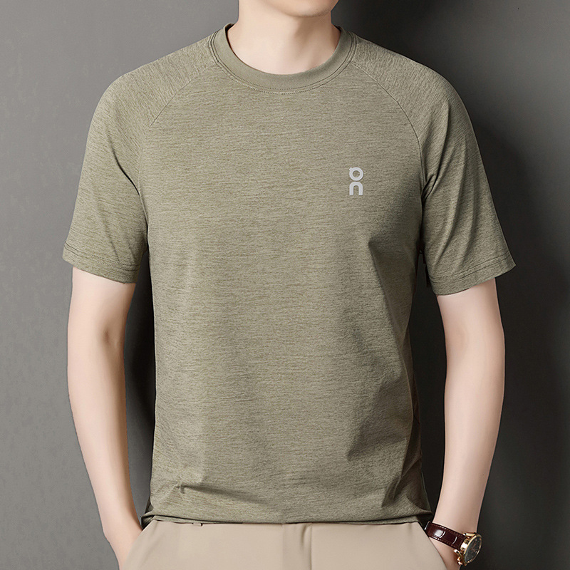 Short-sleeved Men's Summer New Cool Polo T-shirt Designer Hoodie Round-neck Designer T-shirt Top Loose Fit Large Size Simple And Stylish Clothing For Young And
