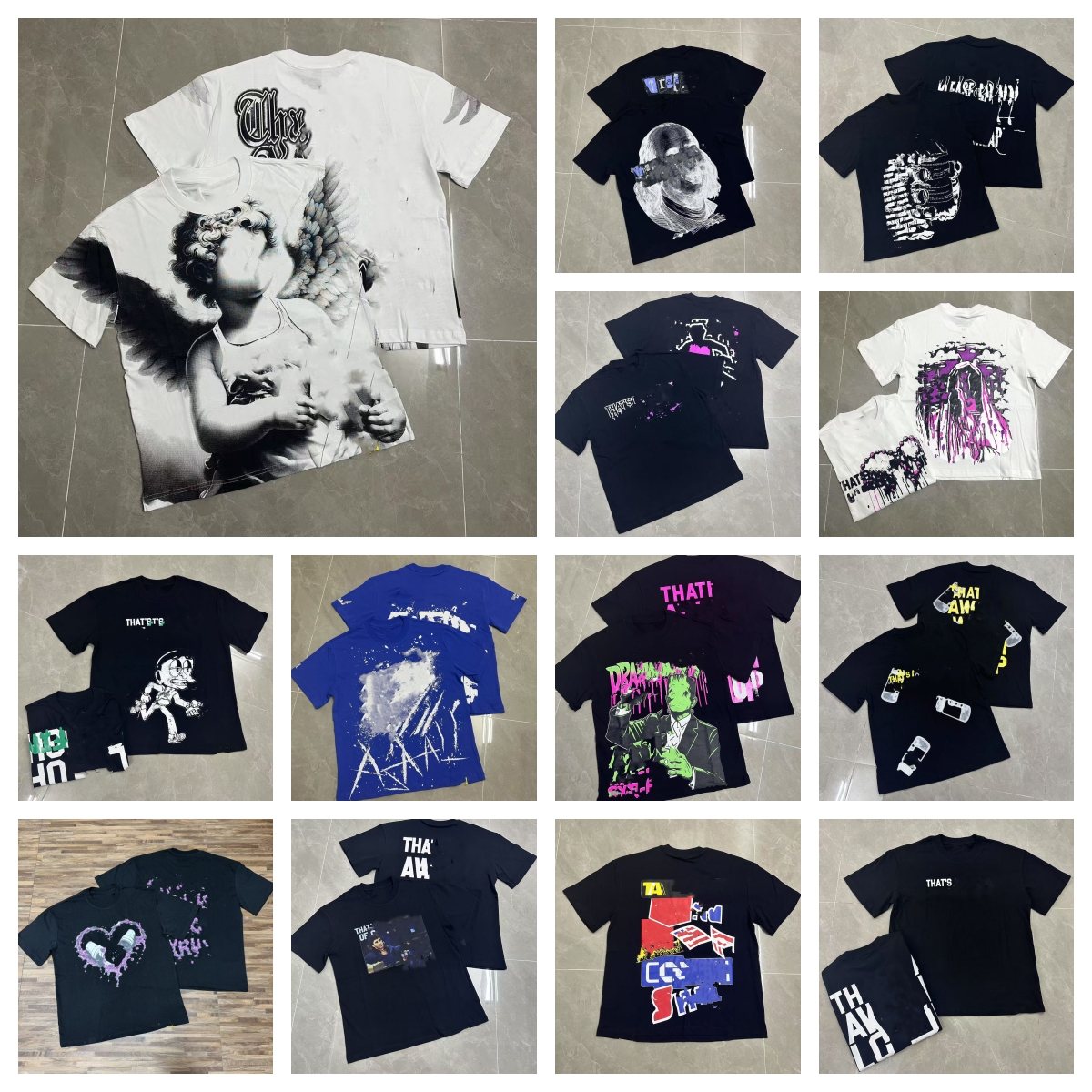 awful lot of caugh syrup shirt men shirt designer shirt casual andloose caugh syrup shirt, men's and women's the samestyle