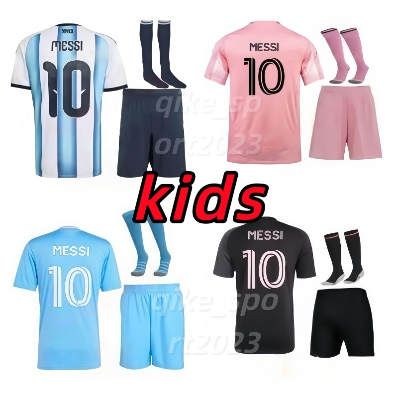 25 26 27 kids football kits MESSIS Soccer Jerseys 2026 kid football shirts Jersey kit
