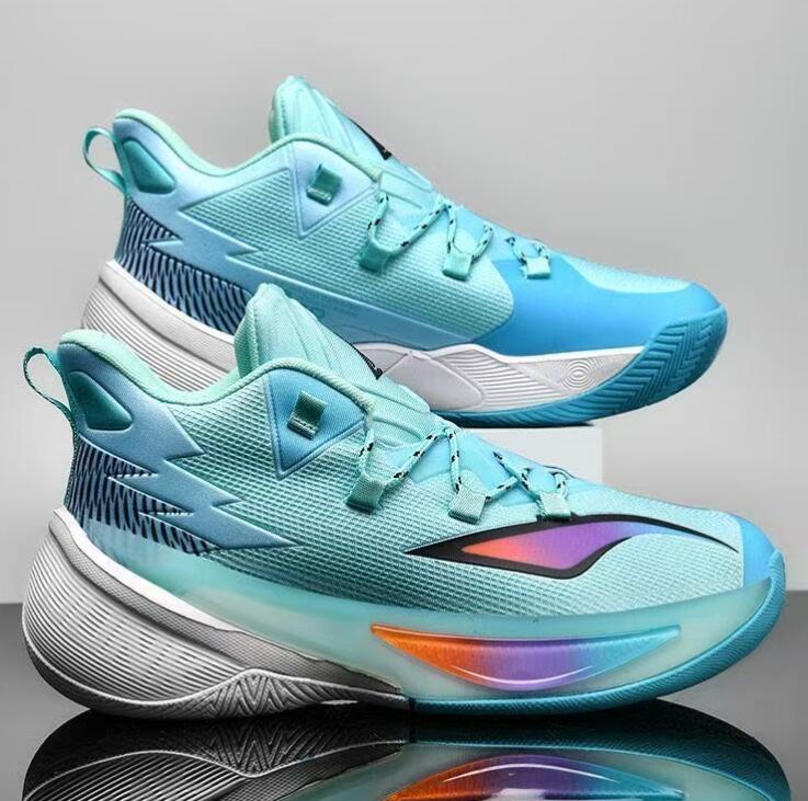 Designer shoes air raid 9 basketball shoes are breathable shock-absorbing Friction makes sound wear-resistant practical basketball youth shoes Z 3.1-4