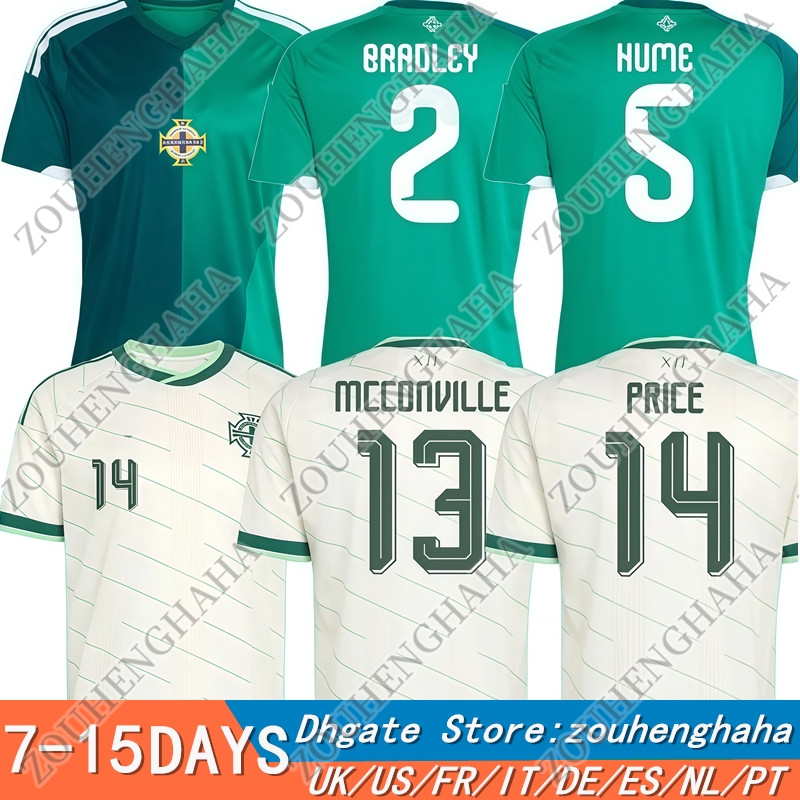 16-4XL 26 27 Northern Ireland Soccer Jerseys 2026 2027 Home Away Third Fans Player Men kids Football Shirt Kit BALLARD HUME GALBRAITH DONLEY PRICE DEVENNY CHARLES